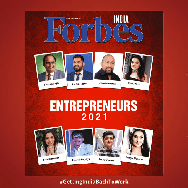 Forbes India award badge