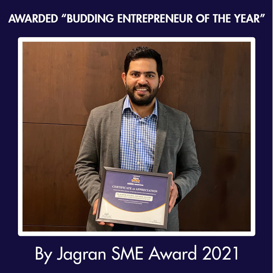 Jagran Naya Bharat SME Awards 2021 — founder portrait
