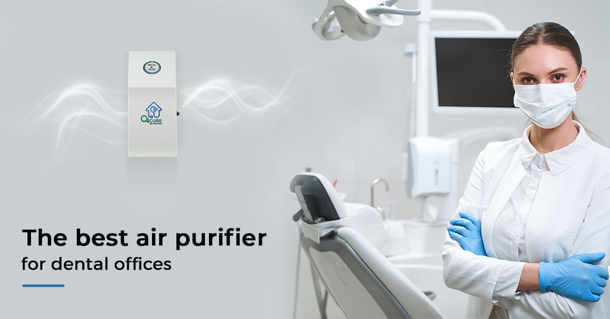 Air purification in a modern dental office environment