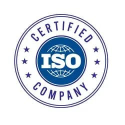 ISO certification badge