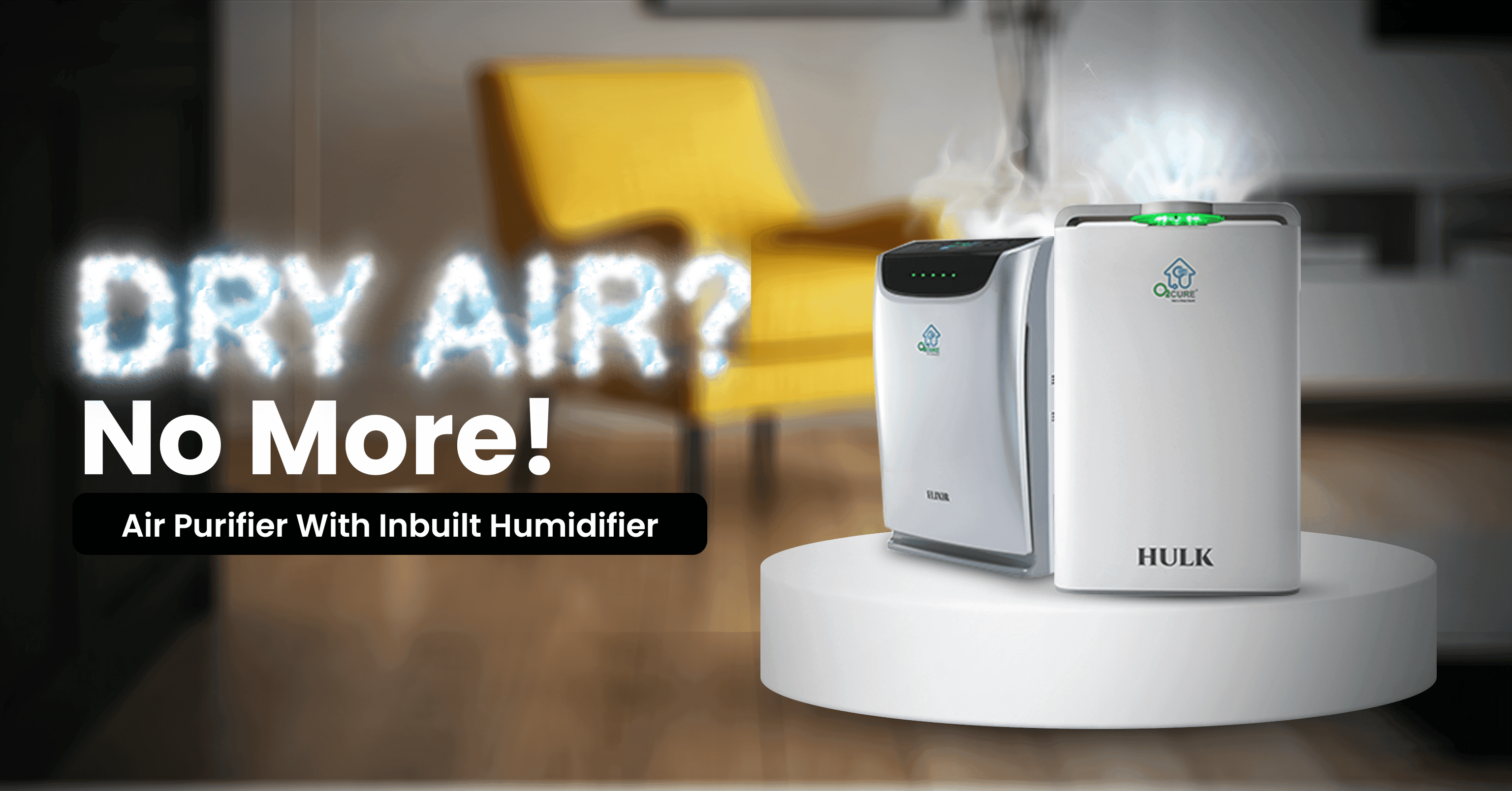 Home humidifier improving indoor air quality