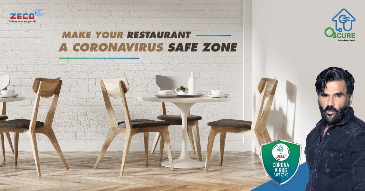 Restaurant dining room — air quality management for food service