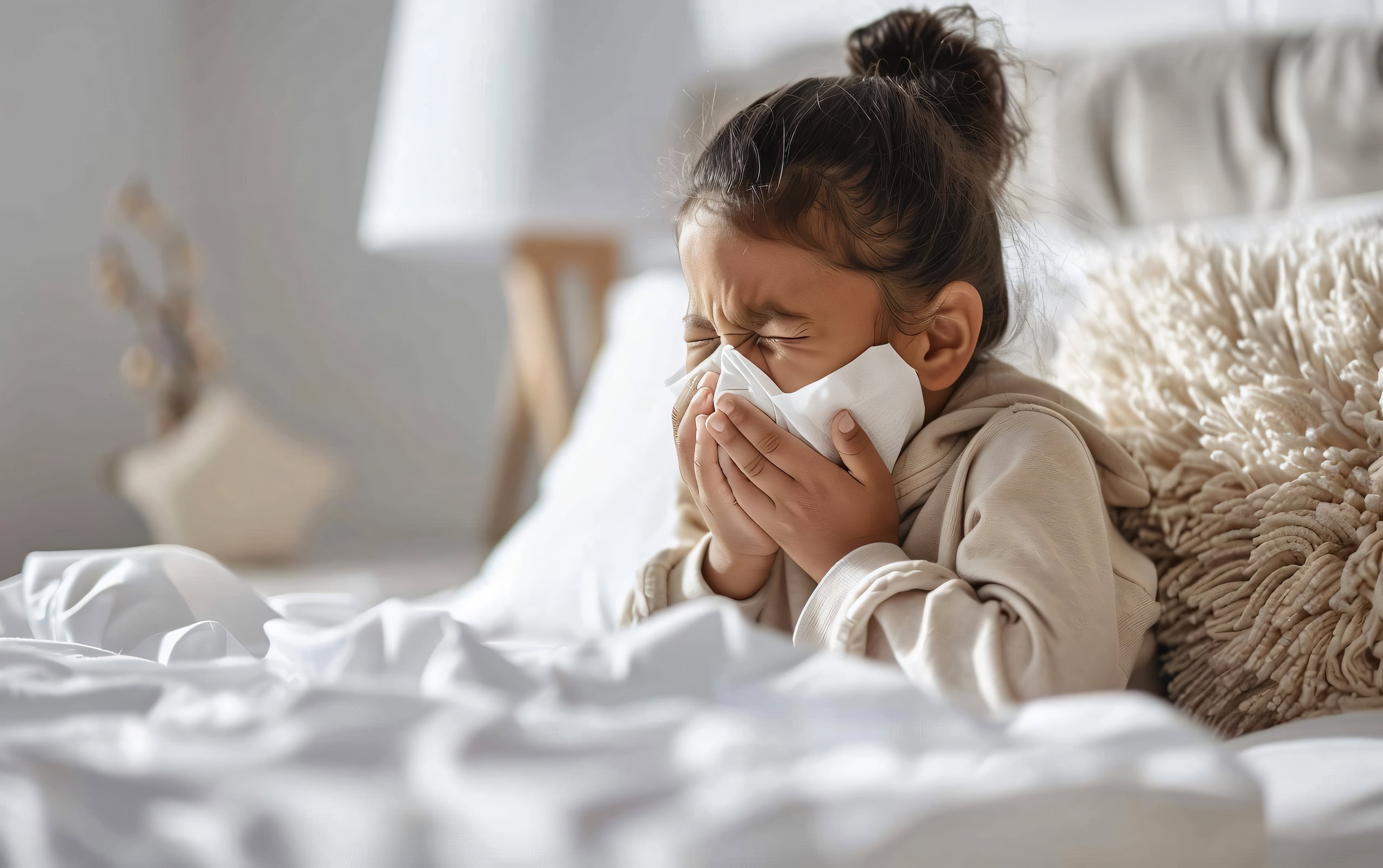 Child with respiratory illness — HMPV awareness