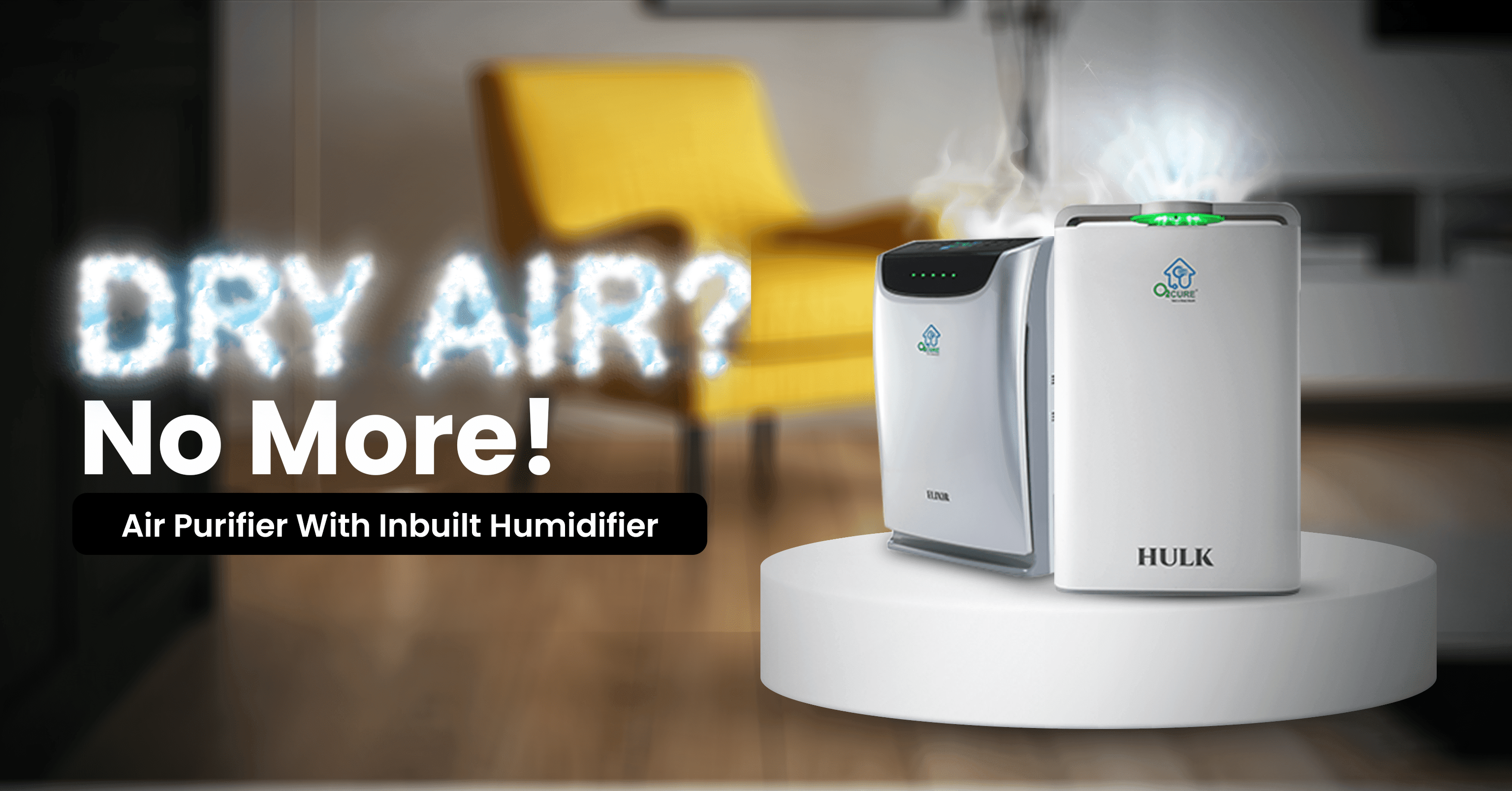 Home humidifier improving indoor air quality